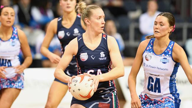 South Adelaide star Jess Paradiso in action during last week's semi-final.