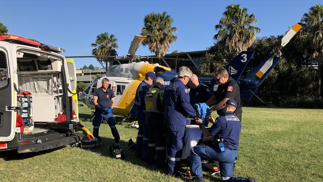 Home improvers should take care when doing their own roof repairs. Picture: CareFlight