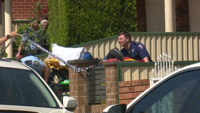 Police have arrested a man after reports a woman was fatally stabbed in Sydney’s west today. Picture: TNV