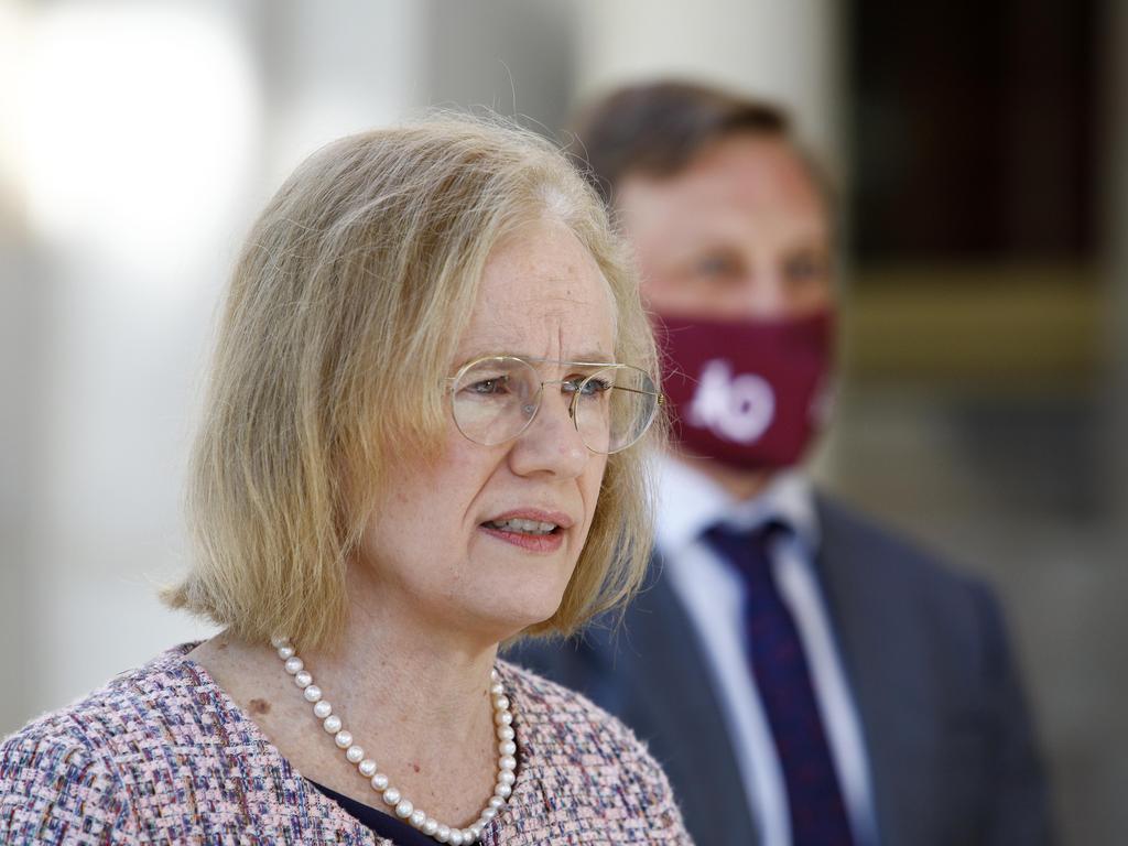 Queensland Chief Health Officer Dr Jeannette Young. Picture: NCA NewsWire/Tertius Pickard