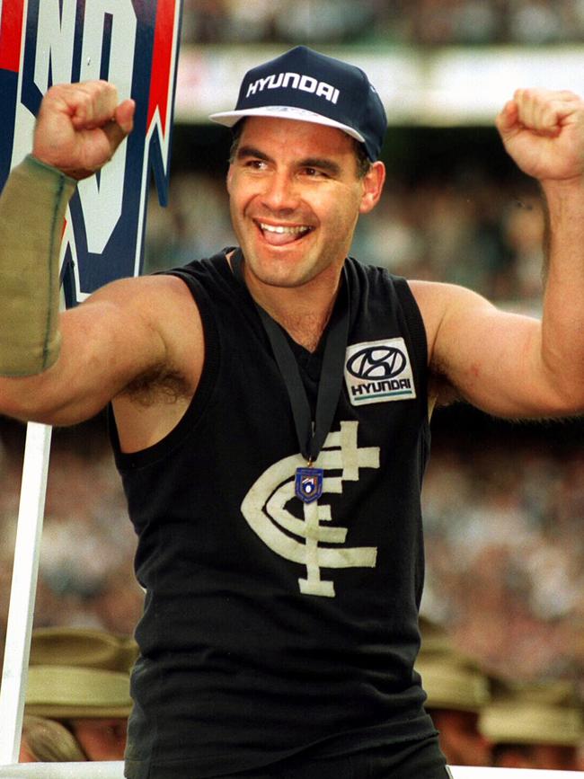 Greg Williams was named Norm Smith medallist after the Blues’ big win.