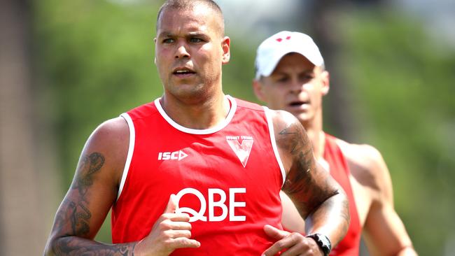 Lance Franklin is a fun player to own in SuperCoach — if his body holds up. Picture: Phil Hillyard