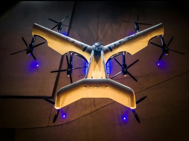 The CityAirbus NextGen is a flying taxi. Picture: Airbus