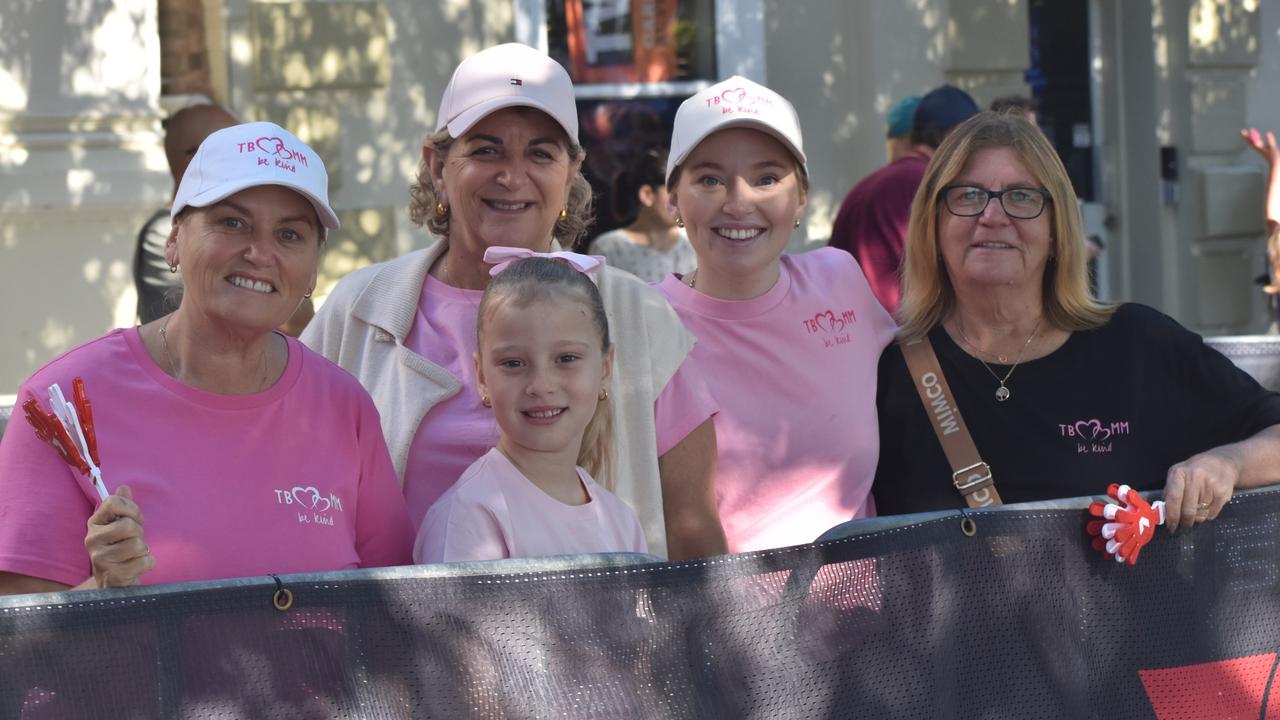 The TBMM Be Kind support crew at the annual Rocky River Run in Rockhampton on May 18, 2025.