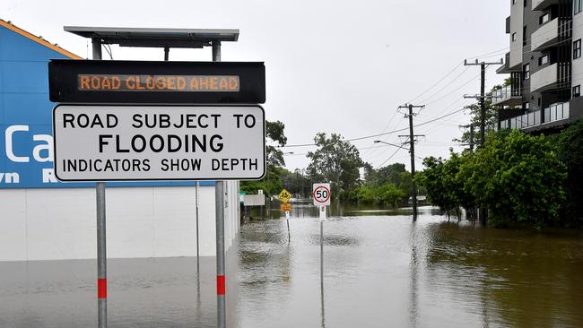 Northey Street, Windsor on Monday. Picture: John Gass