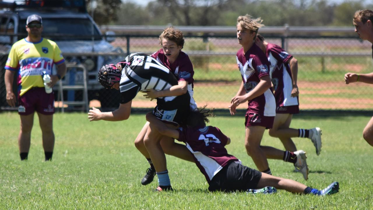 Mitchell Magpies v Dalby Devils U16. Adrian Vowles Cup 2020.
