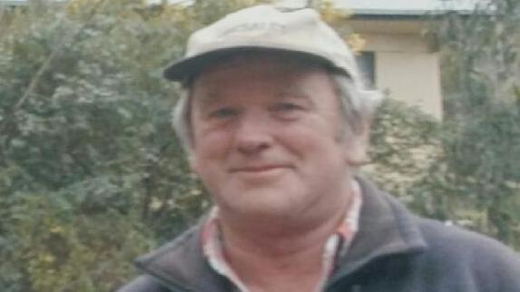 Buchan bushfire victim Mick Roberts (right) with his late nephew Luke.