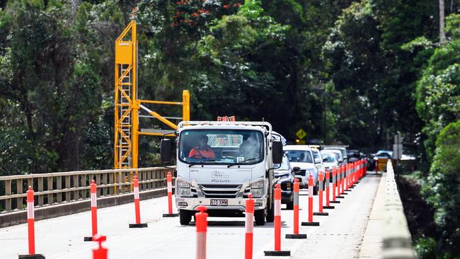 Funding for the Kennedy Hwy and Barron River Bridge is less likely to be prioritised after the route was removed from Infrastructure Australia’s list. Picture: Brendan Radke