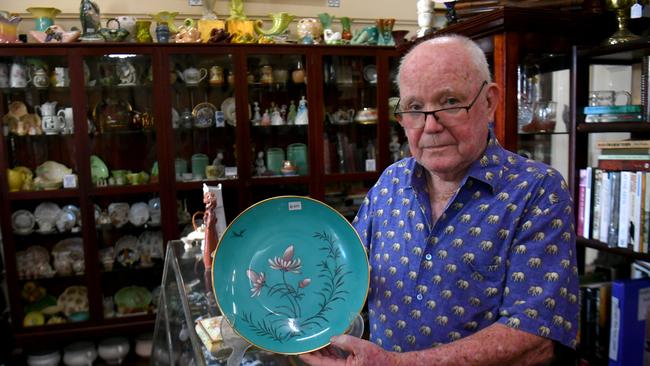 Ian Fleming from the Speckled Hen is not happy with the state of the Townsville CBD. Picture: Evan Morgan