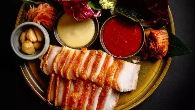 The pork belly ssam. Photo: Instagram / Supplied