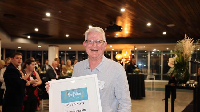Michael Pyne at the Gold Coast Australian of the Year Awards 2025 at Sky Point for Gold Coast at Large. Picture, Portia Large.