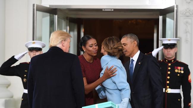 Stop saluting and throw yourself on this hideous situation, boys. Picture: Getty