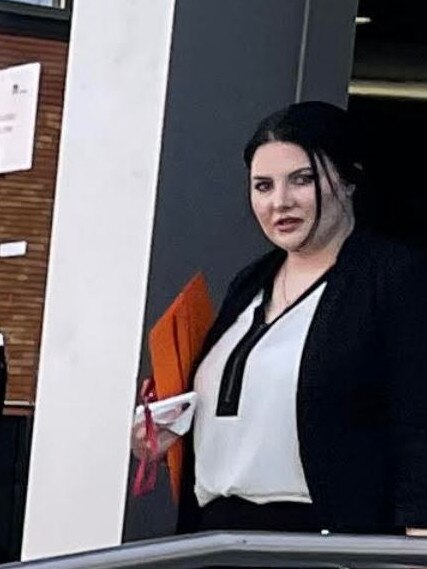 Ashleigh Juka Gavin after she pleaded guilty. Picture: NewsLocal