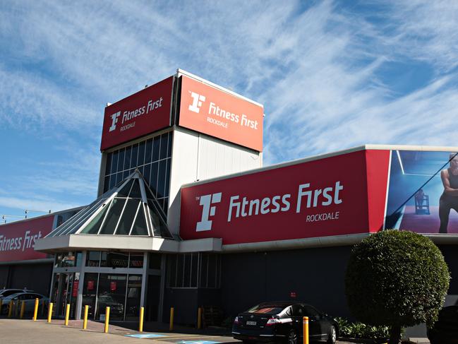 Fitness First Rockdale on the 2nd of August. PICTURE: Adam Yip