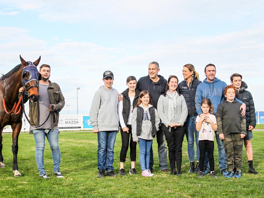 Connections with Sebeat after winning at Pakenham Synthetic on Sunday.