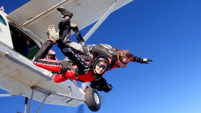 Skydiving generic. Skydivers. Parachuters jumping from plane. Picture: iStock