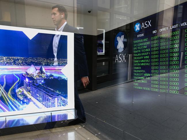 SYDNEY, AUSTRALIA : NewsWire Photos - SEPTEMBER 30 2024 ; A general view of the digital boards at the ASX in Sydney. Picture: NewsWire / Gaye Gerard