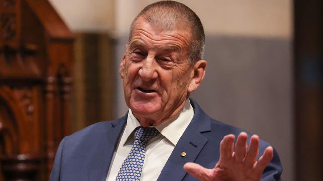 Jeff Kennett had pledged to stand down before the end of his term — but will he? Picture: David Caird