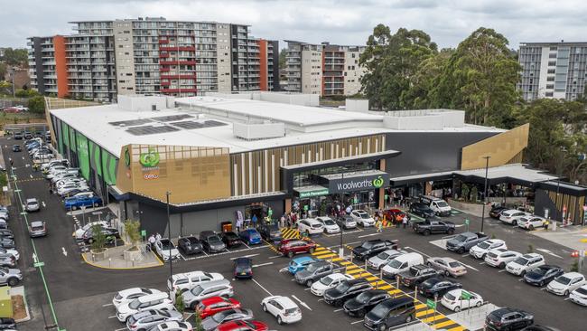 Woolworths is the anchor tenant at the new The Mills North Parramatta shopping centre. Picture: Dallas Kilponen/Woolworths