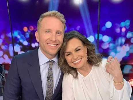 Lisa Wilkinson’s contract with Channel Ten has come to an end. Pictured with former The Project co-host Hamish Macdonald. Picture: Ten