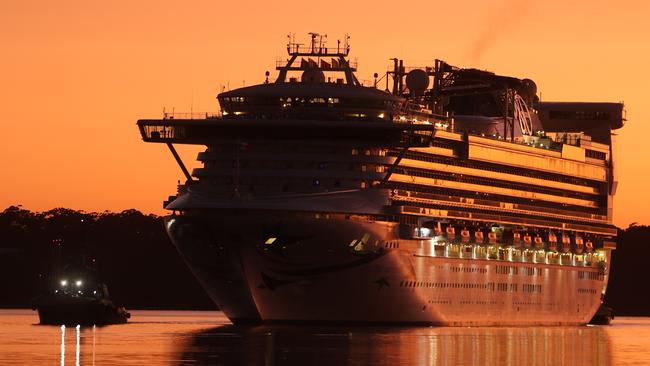 The first cruise ship of the summer season will dock Thursday at Sydney. Image: John Grainger