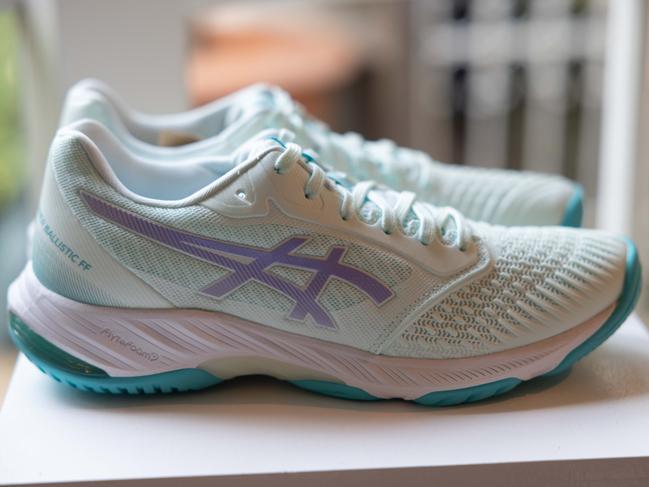 The Asics Netburner Ballistic FF 3 is the company's latest netball-specific shoe to be released to the market. Photo: Asics