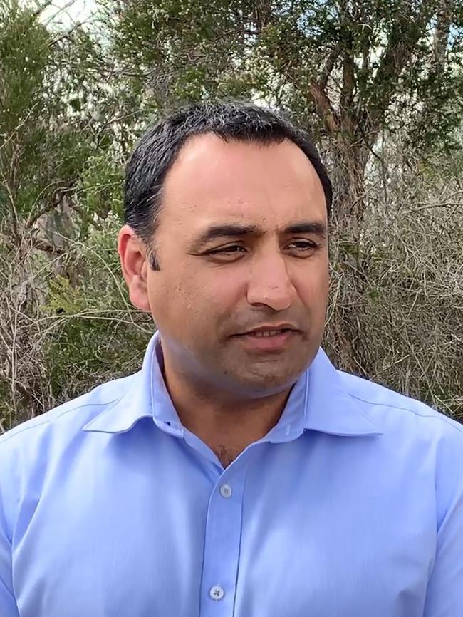 Coffs Harbour MP Gurmesh Singh.