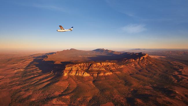 Scenic Flight over Wilpena Pound. Picture: Tourism Australia