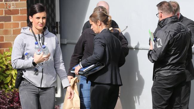 Police raided homes across southwest Sydney. Picture: John Grainger