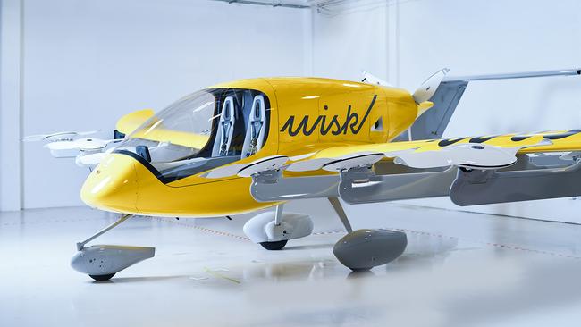 Wisk Aero is an aviation company, backed by Boeing, developing air taxis in the US. Picture: Wisk Aero LLC