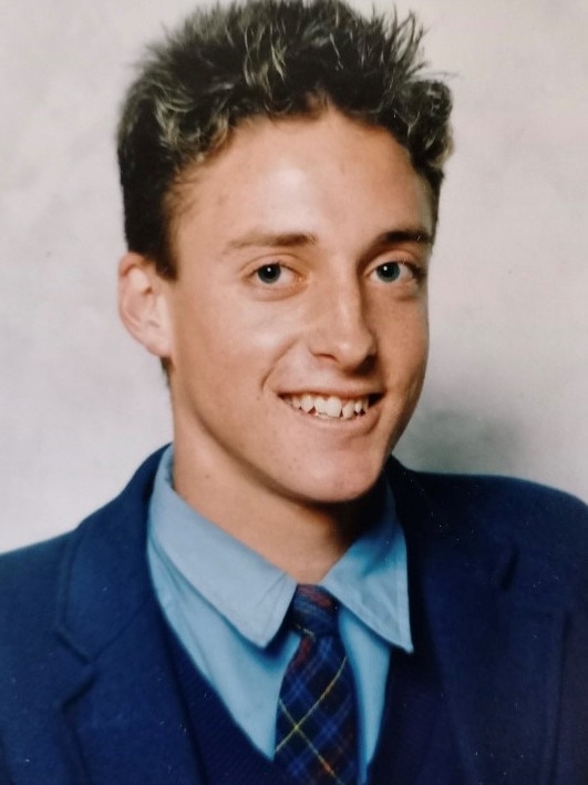 Mr Jamieson was recognised as the first Dux student at Pedare Christian College following the school’s opening in 1986. Mr Jamieson pictured in Year 11.