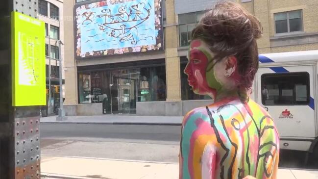 New York artist to hold his last Bodypainting Day