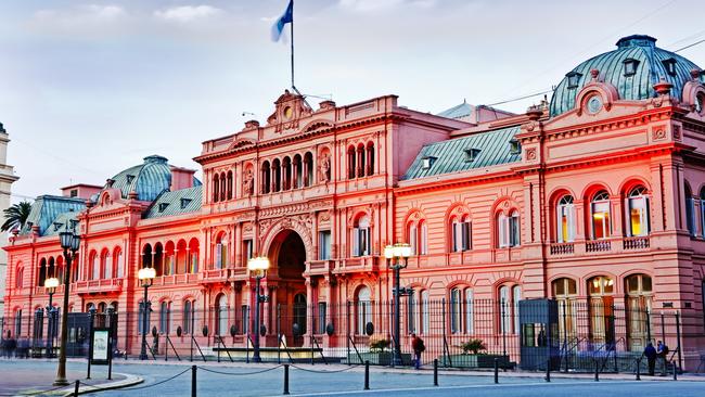 Casa Rosada in Buenos Aires. Picture: Getty Images