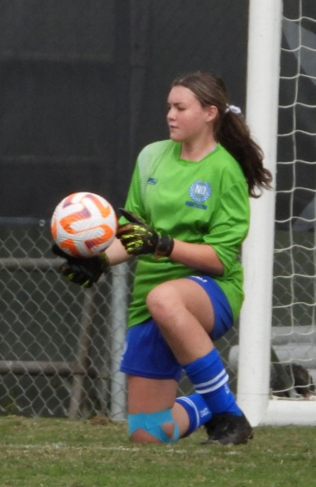 Townsville Warriors FC junior Maddison Pattel. Picture: A Pattel.