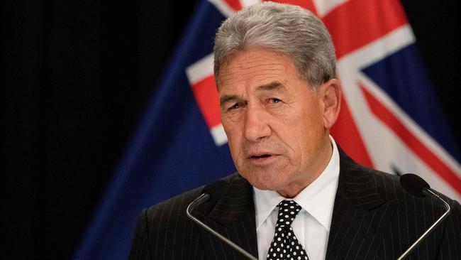 New Zealand Foreign Minister Winston Peters Picture: AFP.