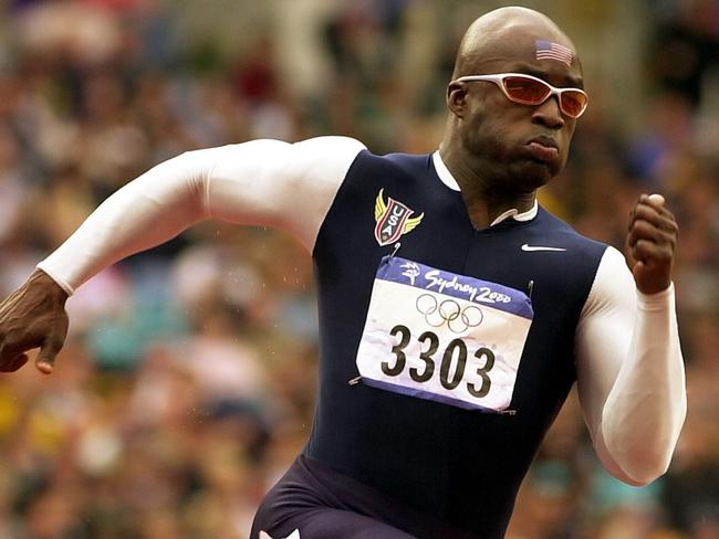 US sprinter Coby Miller says the Sydney 2000 200m final was the highlight of his career. Picture: AP