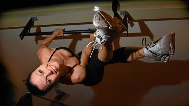 NINJA DREAMS: Nambour Pilates instructor Philippa Hayball, 47, is a hopeful on Nine's Australian Ninja Warrior. Picture: John McCutcheon