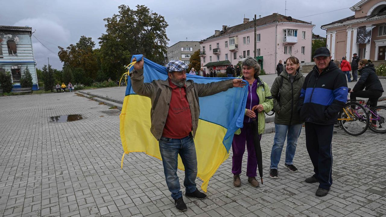 Ukraine may have to give up its eastern regions, according to Dr Orr. Picture: Juan Barreto/AFP