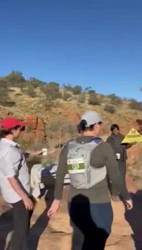 Fracking protest against NT Chief Minister Natasha Fyles