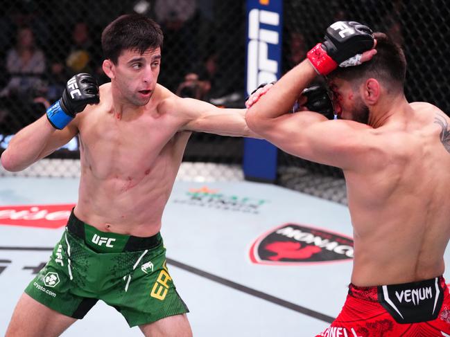 Steve Erceg will fight for the flyweight title. Picture: Zuffa LLC via Getty Images