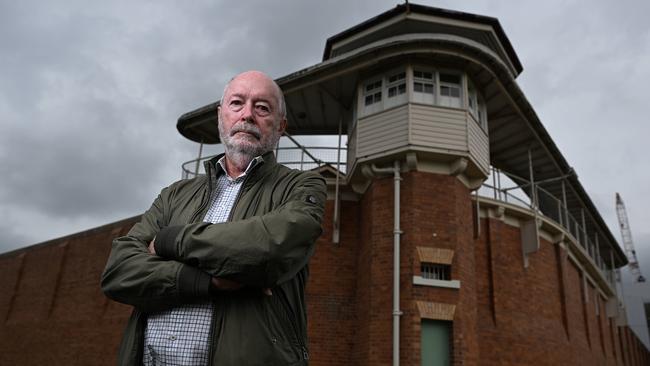 Former Queensland Director General of Corrective Services Keith Hamburger outside the notorious Boggo Road jail. Picture: Lyndon Mechielsen/The Australian