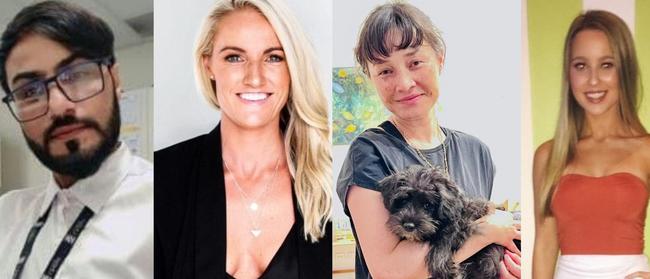 Faraz Ahmed Tahir, Ashlee Good, Jade Young and Dawn Singleton have been identified, as at 4pm April 14, as four of the six people killed at the Bondi Junction Westfield attack.