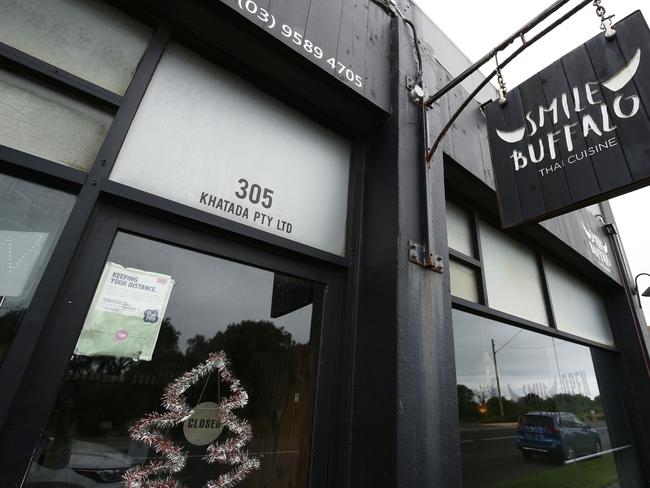 The Smile Buffalo Thai restaurant in Black Rock. Picture: Daniel Pockett