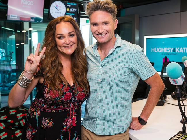 Dave Hughes and Kate Langbroek. Picture: Paul Jeffers