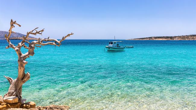 Naxos is the Cyclades’ secret, with quiet beaches and lovely mountain villages.