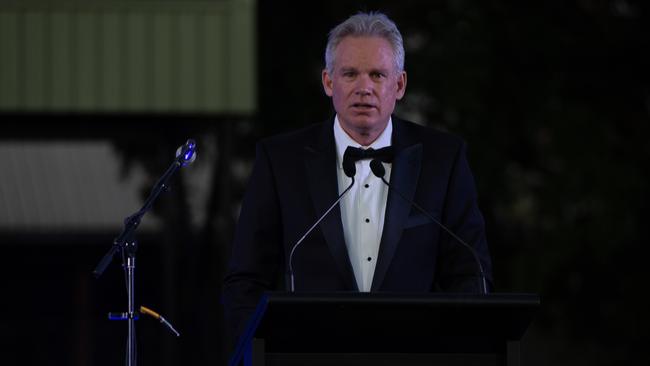 Sean Bowden at the 2023 AFLNT Hall of Fame. Picture: Pema Tamang Pakhrin