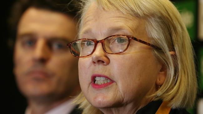 Richmond president Peggy O'Neal and her board refused to step down at the rival ticket’s request. Picture: Michael Klein