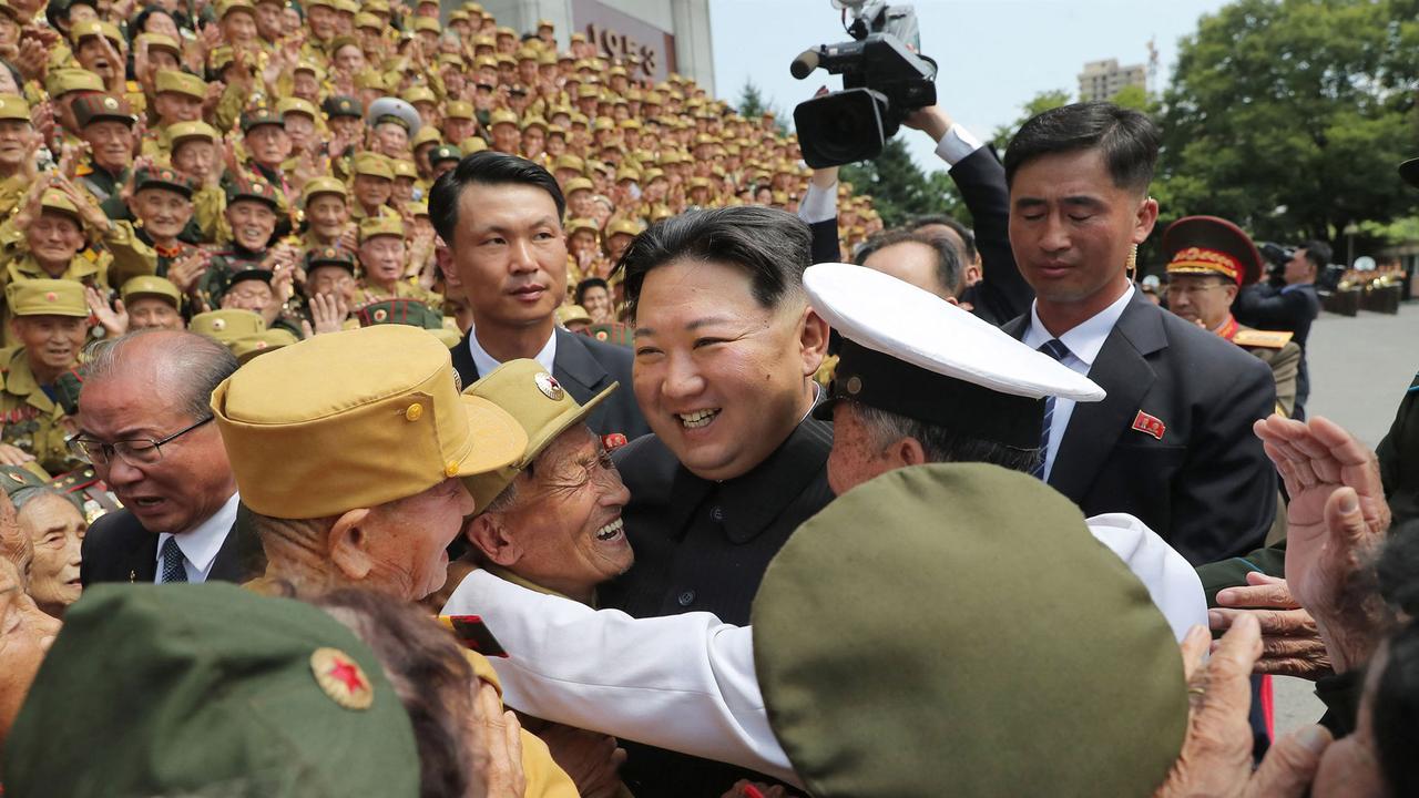 Kim Jong-un described South Korea’s new president as a ‘maniac’. Picture: AFP