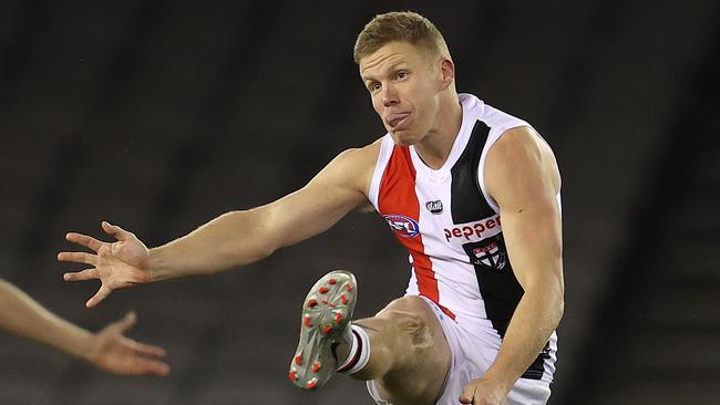 Dan Hannebery was injured in St Kilda’s win over Carlton in Round 5.