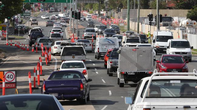 Bundall Road. Picture by Scott Fletcher